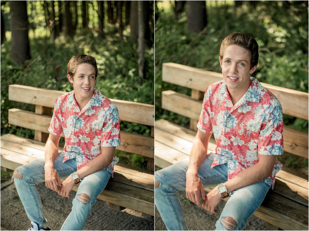 Sam Senior Portraits // Tips for Photographing Senior Guys // Destinee Stark Photography