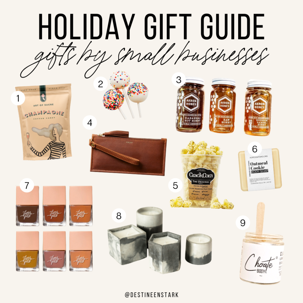 2021 Holiday Gift Guide Gifts by Small Businesses